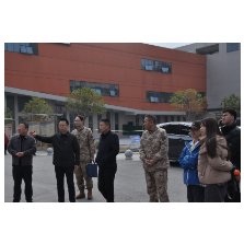央视聚焦国防教育:市七中座谈会暨参观纪实