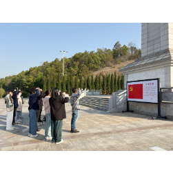 通海路管理处:清明追思祭忠烈 薪火传承勇担当