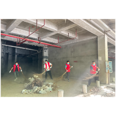 迎旅发大会 创洁净家园 ——区城市管理督查考评中心深入联点社区开展环境卫生大扫除行动