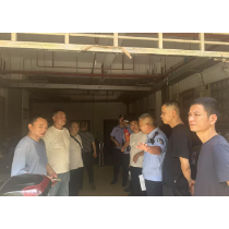 部门联动  筑牢公租房小区安全防线