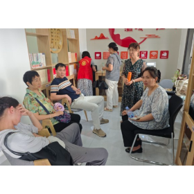 吕仙亭社区暖心驿站传递城市温情