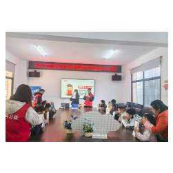 铁路社区新时代文明实践站开展交通安全小课堂