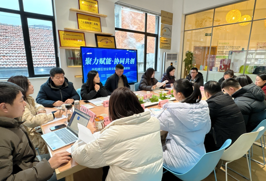 岳阳楼区：强化三方协同 赋能就业创业