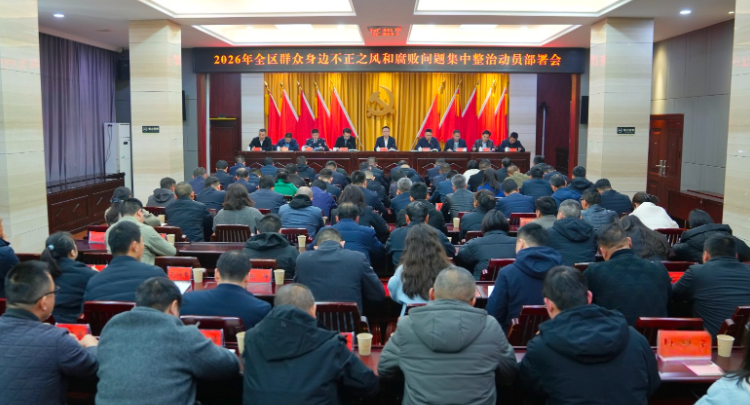 岳阳楼区2026年群众身边不正之风和腐败问题集中整治动员部署会召开