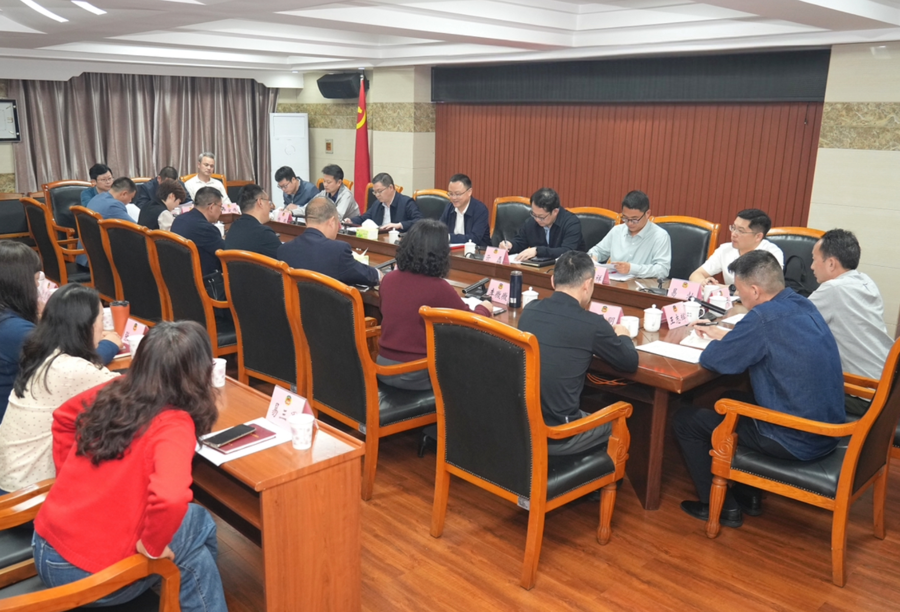 白再兴调研区政协工作