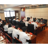 白再兴调研区委组织部工作