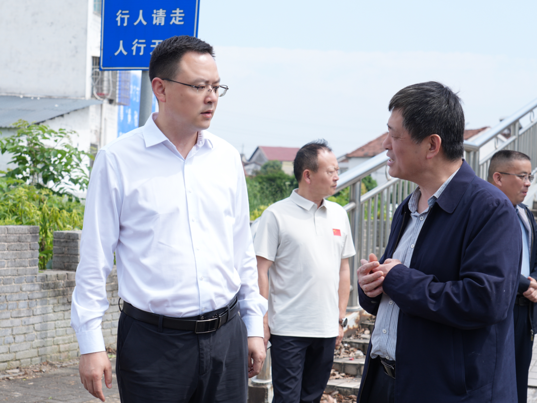 白再兴调研民生实事与项目建设工作