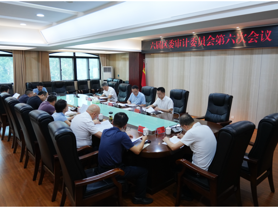 六届区委审计委员会第六次会议召开