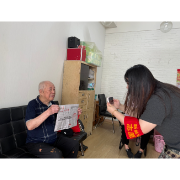 高龄补贴上门办  服务居民“零距离”
