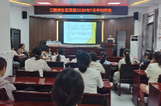 专业赋能基层 精准护佑母婴 —岳阳楼区妇幼保健院助力 三眼桥社区卫生服务中心开办孕妇学校