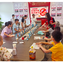 禁毒护航 阳光成长—— 剪刀池社区禁毒宣传活动
