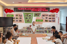 “书香润巴陵 爱心伴阅读”——木里港管理处羊角山社区开展读书会活动