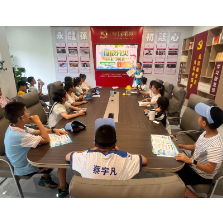 剪刀池社区：夏日童心志愿行 文明宣传润社区