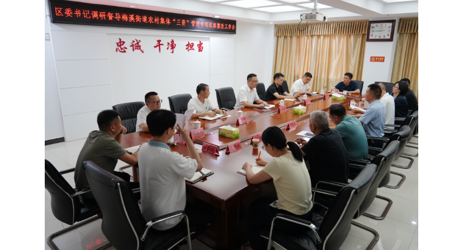 白再兴调研督导农村集体“三资”管理专项巡察整改工作