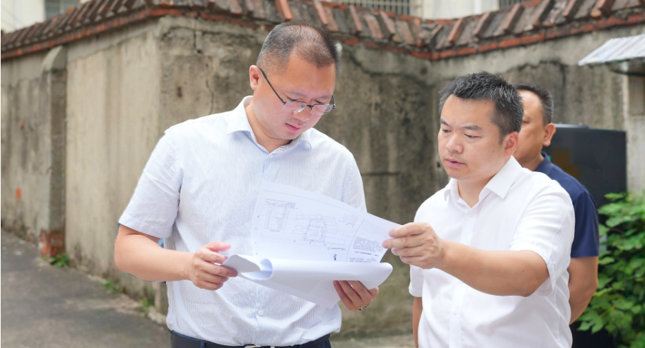 杨钦涵调研城市更新工作