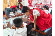 康王乡妇联开展“少年儿童心向党 诵读启智伴成长”暑期关爱活动