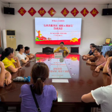 弘扬清廉风尚 破除人情陋习！东风湖社区开展移风易俗宣讲活动
