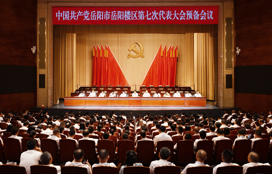 岳阳楼区召开第七次党代会预备会议