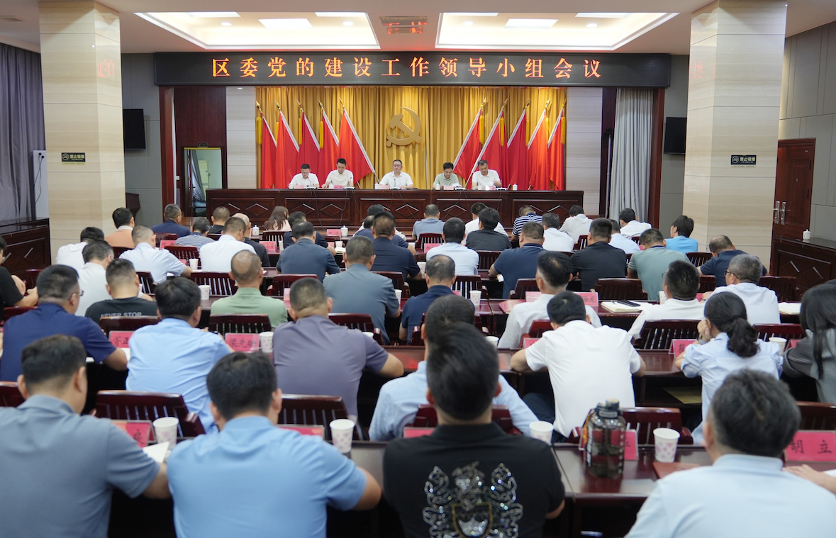 区委党的建设工作领导小组会议召开