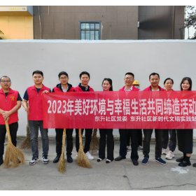 东升社区美好环境与幸福生活共同缔造活动
