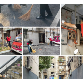 新站社区:环境卫生大清扫 文明实践我先行