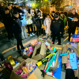 区城管局：开展烟花爆竹禁燃禁放联合执法整治行动