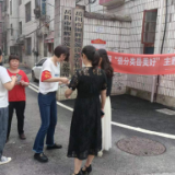 鲤鱼嘴社区开展“岳分类、岳美好”垃圾分类宣传活动