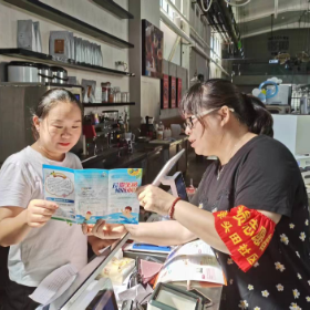 芋头田社区：党旗引航防溺水  党员尽责显担当