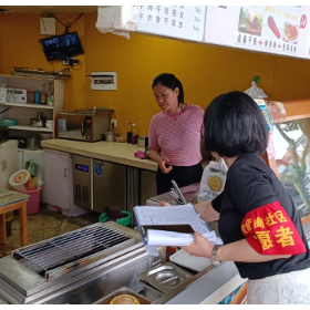 炎夏闪耀“红心”  护航辖区“安燃”