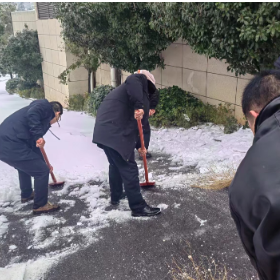 以雪为令 区应急管理局全力做好应急物资调配