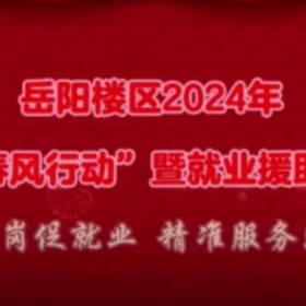 岳阳楼区2024年春风行动特别宣导④：数字科技企业正招聘