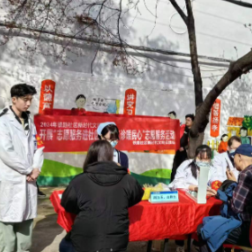 铁路社区新时代文明实践站“志愿服务进社区 爱心义诊暖民心”志愿服务活动