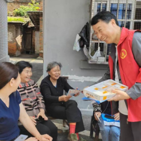 防灾减灾宣传进社区 安全防范意识入民心