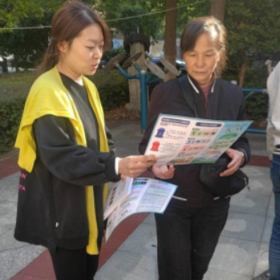 枫桥湖街道:垃圾分类宣传进小区 绿色理念深入人心