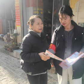 芋头田社区党委:清风入户润民心 规范举报促廉洁