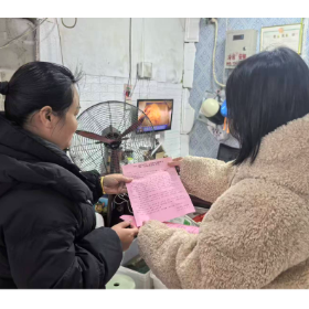 芋头田社区多措并举开展禁炮宣传 筑牢安全环保防线