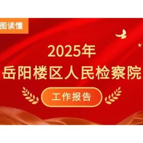 一图读懂||2025年岳阳楼区人民检察院工作报告
