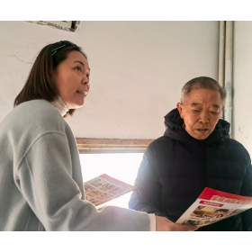 梅溪桥社区开展冬季消防宣传活动