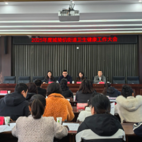 城陵矶街道社区卫生服务中心:2025年度城陵矶街道卫生健康工作大会召开