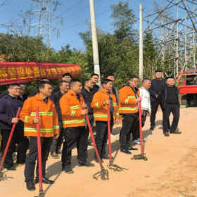 以演练为契机,积实战之经验——金凤桥管理处开展森林火情早期处置演练