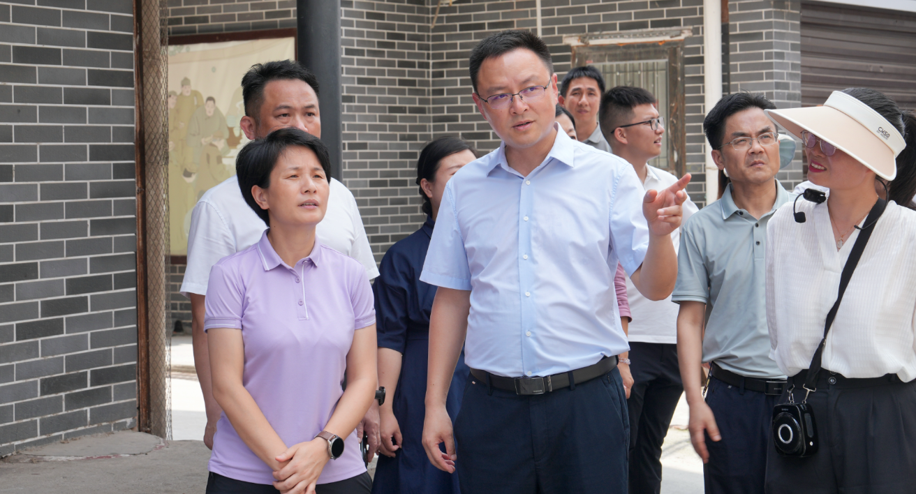 資陽區(qū)政府調(diào)研組來我區(qū)考察交流