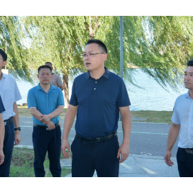 白再兴调研东风湖核心区域文旅融合发展工作