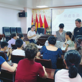 通海路管理处：漆扇绘非遗 文化润民心