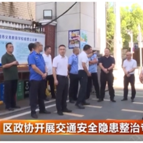 区政协开展交通安全隐患整治专项视察