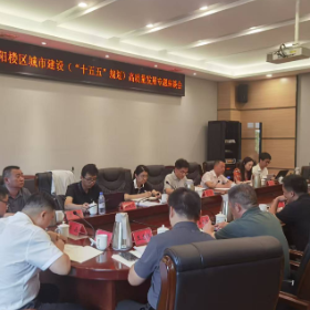 七大攻坚：岳阳楼区开展城市建设“十五五”规划高质量发展专项调研