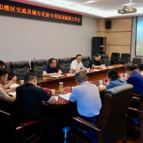 岳阳楼区专题研究交通及城市更新专项规划编制工作