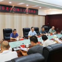 岳阳颐乐养老中心项目工作会商会召开