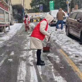 党建引领战风雪 初心如磐护民安——东茅岭街道党员先锋队全力保障群众出行安全
