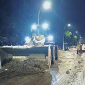 通海路管理处：风雪夜归路 温暖守护人