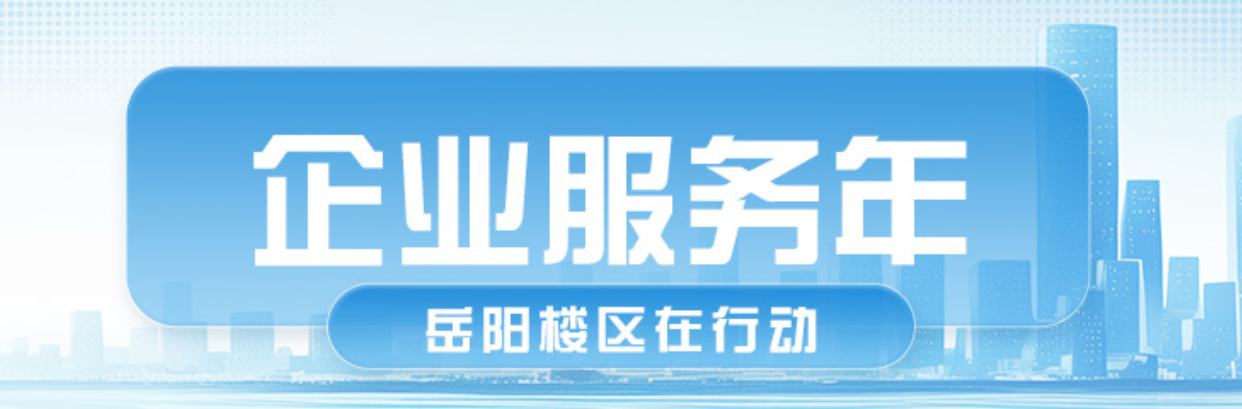 企业服务年 岳阳楼区在行动